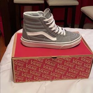 Canvas grey vans